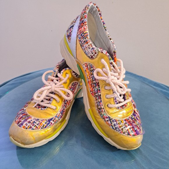 CHANEL Multicolor Sneakers - Picture 1 of 9